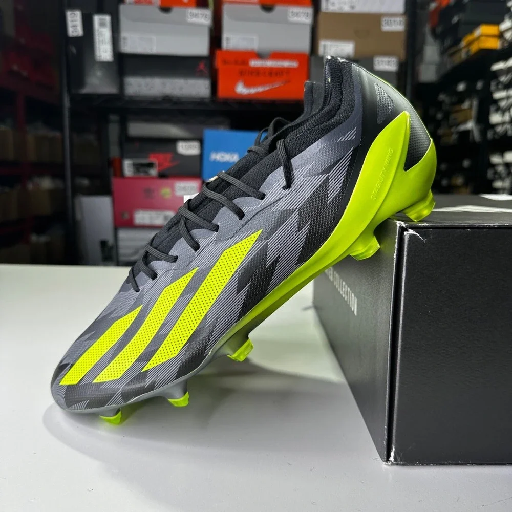 Adidas Crazyfast.1 FG Injection Soccer Cleats Shoes Black IG0670 Men's Size 12